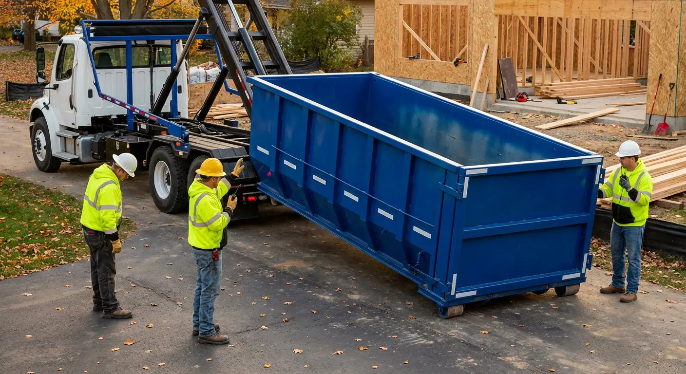 Construction dumpster delivery and waste management in Pensacola, FL