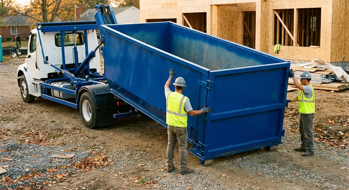 Construction dumpster delivery and waste management in Pensacola, FL